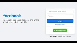 How To Create Facebook Login Page Design Using HTML And CSS