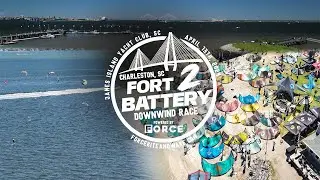 Fort 2 Battery 2024: Kiteboarding, Wing Foiling Race in Charleston, SC |  FORCE Kite and Wake