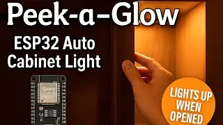 Peek-a-Glow ESP32 Auto Cabinet Light - Mother’s Day Edition!