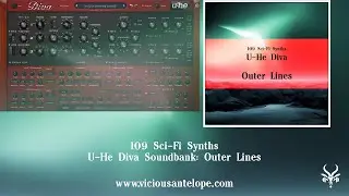 Diva Synth Presets | Vicious Antelope - Outer Lines | Sci-Fi Synths