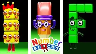 Numberblocks Top 10 All- Time Highest Rating Videos | 3D Blender Lab