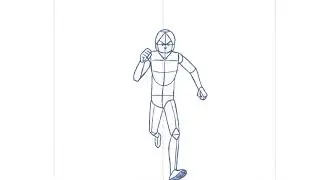 animation forward charge run cycle (progress5)