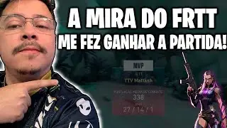 🤭RETICULA DO FRTT ME FEZ GANHAR UMA PARTIDA PERDIDA!🤭