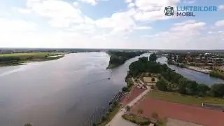 Sonne über Geesthacht
