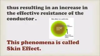 What is Skin effect ?