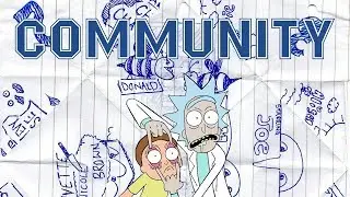Rick and Morty Reference in Community
