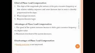 Lead Compensation complete analysis: Network, transfer function, pole - zero graph, bode plot.
