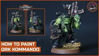 HOW TO PAINT ORK KOMMANDO - Quick Easy Contrast Techniques - Kill Team Octarius Warhammer 40k Orks