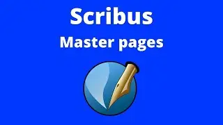 Scribus master pages