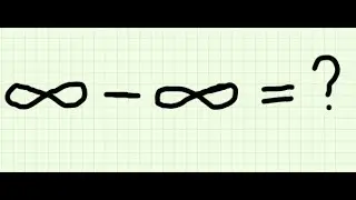 Why infinity minus infinity is indeterminate?