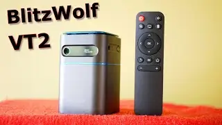 BlitzWolf VT2 DLP Projector...A LITTLE 300-INCH ONE!! 😱😱