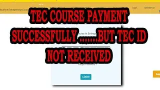 CSC TEC COURSE UPDATE | PAYMENT FAILED | HOW TO FORGET TEC ID |  TAMIL