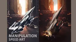 manipulation speed art...Photoshop editing