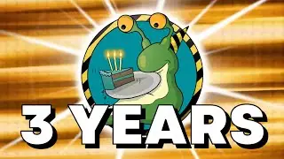 3 Years On YouTube ~ Happy Birthday Slugger!