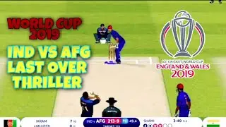 IND VS AFG LAST OVER THRILLER WORLD CUP 2019 RECREATED ||KSVB CHANNEL||