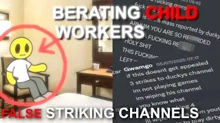 🚨 LEAKED GWAMGO MESSAGES 🚨BERATING 15YO EDITOR 🚨 FALSE STRIKING CHANNELS 🚨