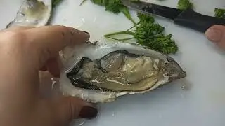 Как открыть устрицу без устричного ножа ❤️
