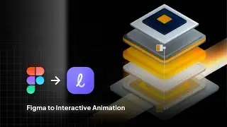 How to Turn Any Figma Design into an Interactive Animation | Lottielab Figma Plugin Tutorial