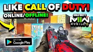 NEW MOBILE FPS GAME LIKE CALL OF DUTY FOR ANDROID! OFFLINE + ONLINE! (Modern Warfare Mobile Game)