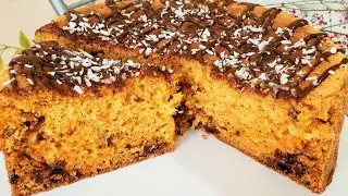 ЧТО ПРИГОТОВИТЬ К ЧАЮ? САМЫЙ ВКУСНЫЙ Кекс с МОРКОВЬЮ. МЯГКИЙ И ПЫШНЫЙ . ВКУСНЫЕ РЕЦЕПТЫ