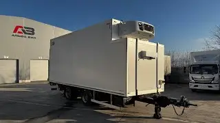 Специализированный рефрижераторный низкорамный двухосный прицеп