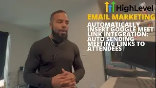 Automatically Insert Google Meet Integration: Sending Dynamic Links to Attendees