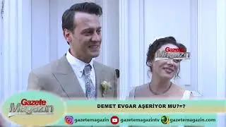 DEMET EVGAR VE LEVENT BABATAŞ ÇİFTİ DÜĞÜN YAPTI! EVGAR BABY SHOWER'I İÇİN NELER SÖYLEDİ?