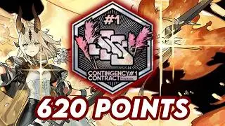 [Arknights] CC#1 Pyrolysis 620 Point (Trimmed Medal)