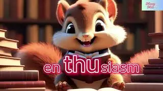 enthusiasm #meaning#definition#vocabulary#ielts#toefl#sat#animation#english#disney#shorts#fun