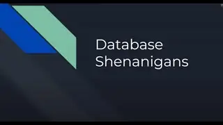 Fall 2022 GBM #4: Database Exploitation (w/ Guyinatuxedo)