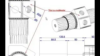 Annotating with MultiLeaders in CorelCAD