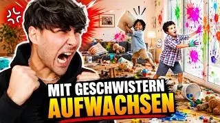 Mit Geschwistern aufwachsen😰 | Alpay Santi