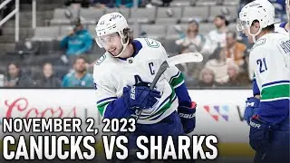 CANUCKS SCORE TEN GOALS // Canucks vs Sharks Post-Game