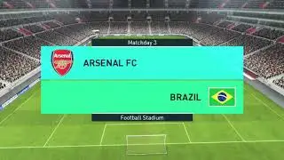 PES2018 Arsenal & Brazil