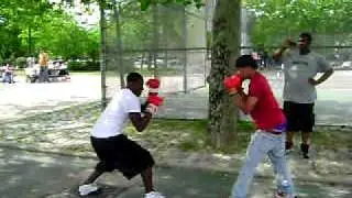 Farrockaway fight  Will vs AJ Round 1.AVI