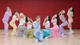 TWICE - Talk that Talk (Dance Practice Mirrored + Zoomed)