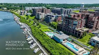 Waterfront Penthouse Perched on the Banks of the James River in Richmond, Virginia