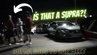 Evo X tried running against Supra | VLOG | AZ Car Meet