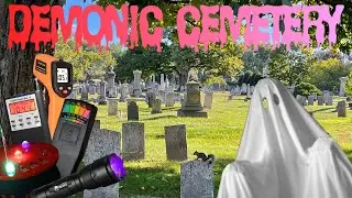 GHOST HUNTING at a CEMETERY full of DEMONS w/ @sussysushiofficial8908