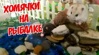 Говорящие хомячки на рыбалке! Сериал ВЕСЁЛАЯ СЕМЕЙКА  