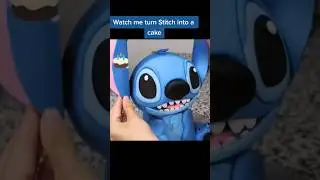 blue punch buggy! #liloandstitch #stitch #disney #cakedecorating #cake