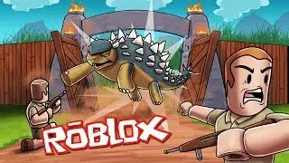 Roblox - JURASSIC WORLD: Dangerous Dinosaur Escapes! (Roblox Dinosaur Park)