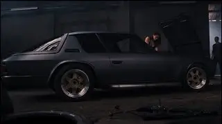 Vin Diesel talking with Owen shaw