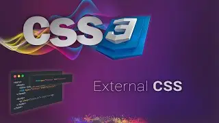 CSS for beginners 12: External CSS | How to Link CSS file with HTML