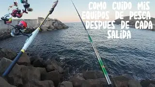 TIPS. Como cuido mis equipos de pesca después de cada salida