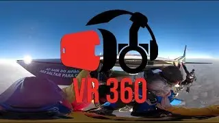 VR 360 Video for Virtual Reality - Sky dive