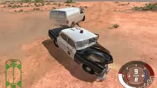 BeamNG Drive *Старая версия* Пытаюсь поймать преступника