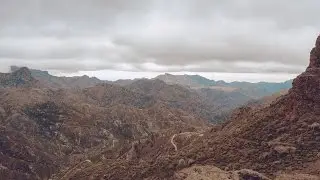 Exploring mountains on Gran Canaria