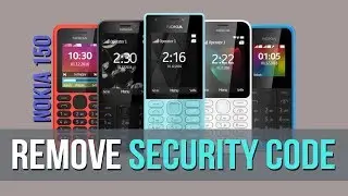 How to remove security code Nokia 150 (RM-1190)