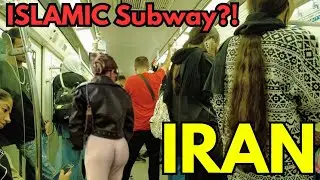 Exploring Tehran's Metro: How People Here Live?! Real IRAN 🇮🇷,unveiled women in Iran